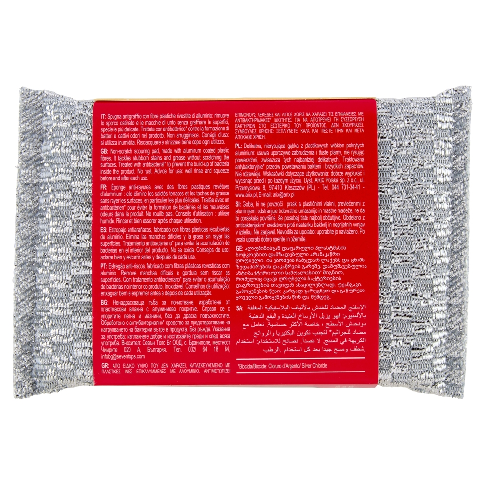 MasterClean SilverPad Antigraffio 2 pz + 1 Gratis